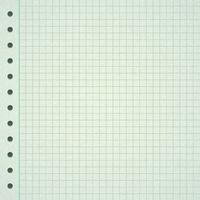 Graph Notebook Paper Sheet vector