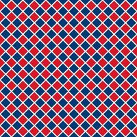 Red Blue Diamond Pattern Argyle Style vector
