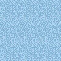 Light Blue Leopard Pattern vector