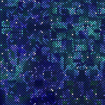 Blue Green Sparkling Disco Party Background