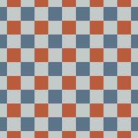 Dark Blue Gray And Brown Vintage Checker Board Gingham Pattern vector