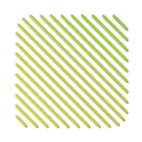 Square shape, yellow green gradient 3d rendering. png