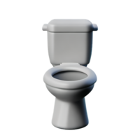 toilet seat 3d rendering icon illustration png