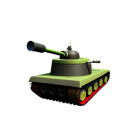 tanque 3d Renderização ícone ilustração png