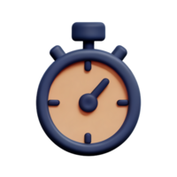 timer 3d tolkning ikon illustration png