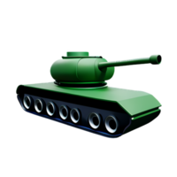 tank 3d rendering icon illustration png