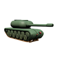 tanque 3d representación icono ilustración png