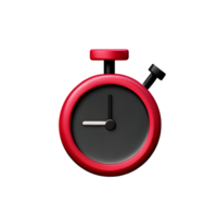 Timer 3d Rendern Symbol Illustration png