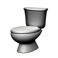 toilette siège 3d le rendu icône illustration png