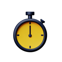 timer 3d renderen icoon illustratie png