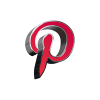 3D Pinterest Icon png