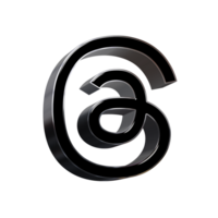 3D Threads Icon png