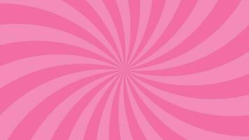 Simple Curved Light Pink Radial Lines Effect Looping Animation Video Background