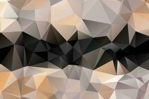 low poly background design vector