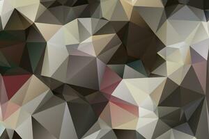 low poly background design vector