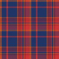 Seamless pattern of scottish tartan plaid. Repeatable background with check fabric texture. Vector backdrop striped textile print.