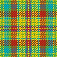 Seamless pattern of scottish tartan plaid. Repeatable background with check fabric texture. Vector backdrop striped textile print.