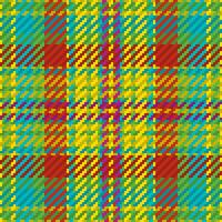 Seamless pattern of scottish tartan plaid. Repeatable background with check fabric texture. Vector backdrop striped textile print.