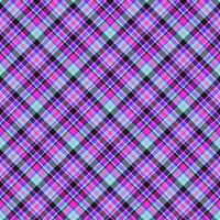 Plaid seamless pattern. Vector background of textile ornament. Flat fabric design.