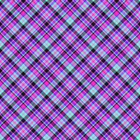 Plaid seamless pattern. Vector background of textile ornament. Flat fabric design.