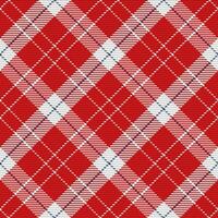 Seamless pattern of scottish tartan plaid. Repeatable background with check fabric texture. Vector backdrop striped textile print.