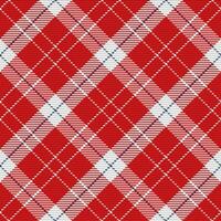 Seamless pattern of scottish tartan plaid. Repeatable background with check fabric texture. Vector backdrop striped textile print.