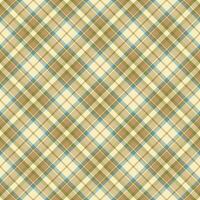 Plaid seamless pattern. Vector background of textile ornament. Flat fabric design.