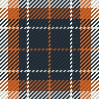 Seamless pattern of scottish tartan plaid. Repeatable background with check fabric texture. Vector backdrop striped textile print.