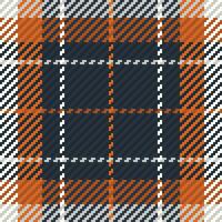 Seamless pattern of scottish tartan plaid. Repeatable background with check fabric texture. Vector backdrop striped textile print.