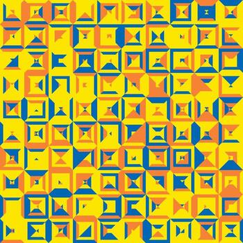 Seamless pattern geometric. Colorful abstract background. Vector design