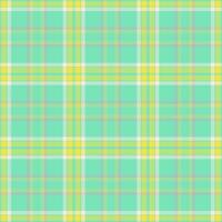 Plaid seamless pattern. Vector background of textile ornament. Flat fabric design.