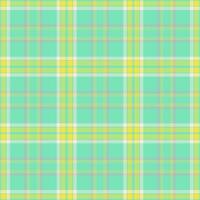 Plaid seamless pattern. Vector background of textile ornament. Flat fabric design.