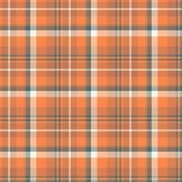 Plaid seamless pattern. Vector background of textile ornament. Flat fabric design.