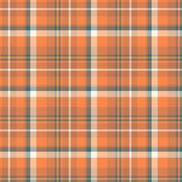 Plaid seamless pattern. Vector background of textile ornament. Flat fabric design.