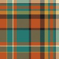 Tartan scotland seamless plaid pattern vector. Retro background fabric. Vintage check color square geometric texture. vector