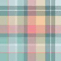 Tartan scotland seamless plaid pattern vector. Retro background fabric. Vintage check color square geometric texture. vector