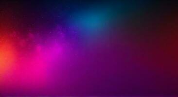 Purple color grainy gradient luminous color abstract background. AI Generative photo