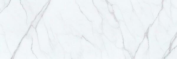 panoramic white background from marble stone texture for design. AI generated photo