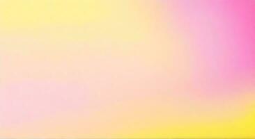 Pink yellow grainy gradient textured background pastel colors. AI Generative photo