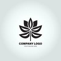 empresa logo con girar formas, en el estilo de minimalista monocromo, negro y blanco, simple, plantilla diseño estilo vector