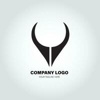 company logo with swivel shapes, in the style of minimalist monochromatic, black and white, simple, stencil design style vector