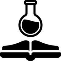 chemistry glyph icon vector