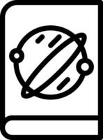 astronomy line icon vector