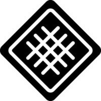 waffle glyph icon vector