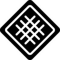 waffle glyph icon vector