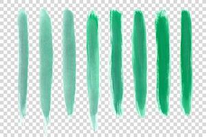 Artistic Dark Sea Green Color Paint Hand Made Tracing From Sketch, Vector Illustration