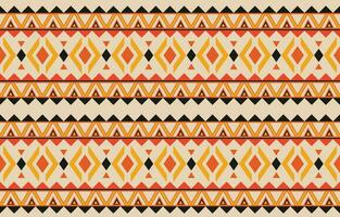 Ethnic abstract ikat art. Aztec ornament print. geometric ethnic pattern seamless  color oriental.  Design for background ,curtain, carpet, wallpaper, clothing, wrapping, Batik, vector illustration.