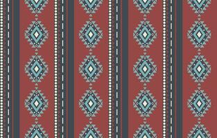 Ethnic abstract ikat art. Aztec ornament print. geometric ethnic pattern seamless  color oriental.  Design for background ,curtain, carpet, wallpaper, clothing, wrapping, Batik, vector illustration.