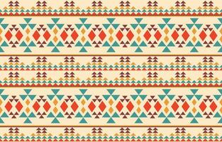 Ethnic abstract ikat art. Aztec ornament print. geometric ethnic pattern seamless  color oriental.  Design for background ,curtain, carpet, wallpaper, clothing, wrapping, Batik, vector illustration.