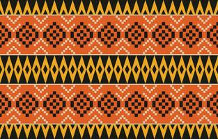 Ethnic abstract ikat art. Aztec ornament print. geometric ethnic pattern seamless  color oriental.  Design for background ,curtain, carpet, wallpaper, clothing, wrapping, Batik, vector illustration.